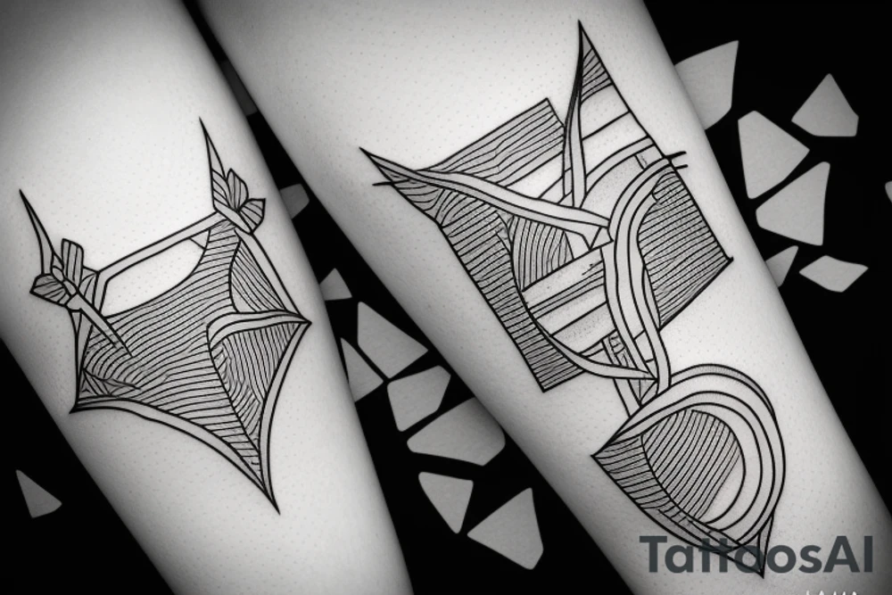 Fine line, minimalist tattoo idea