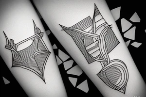 Fine line, minimalist tattoo idea