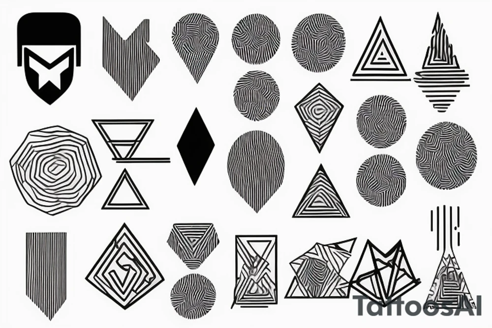 Fine line, minimalist, for men, earth, elements, geometric tattoo idea Fine line, minimalist, for men, earth, elements, geometric tattoo idea