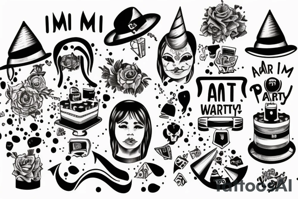 Mom, I am the party tattoo idea