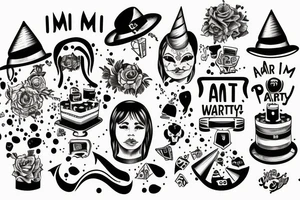 Mom, I am the party tattoo idea