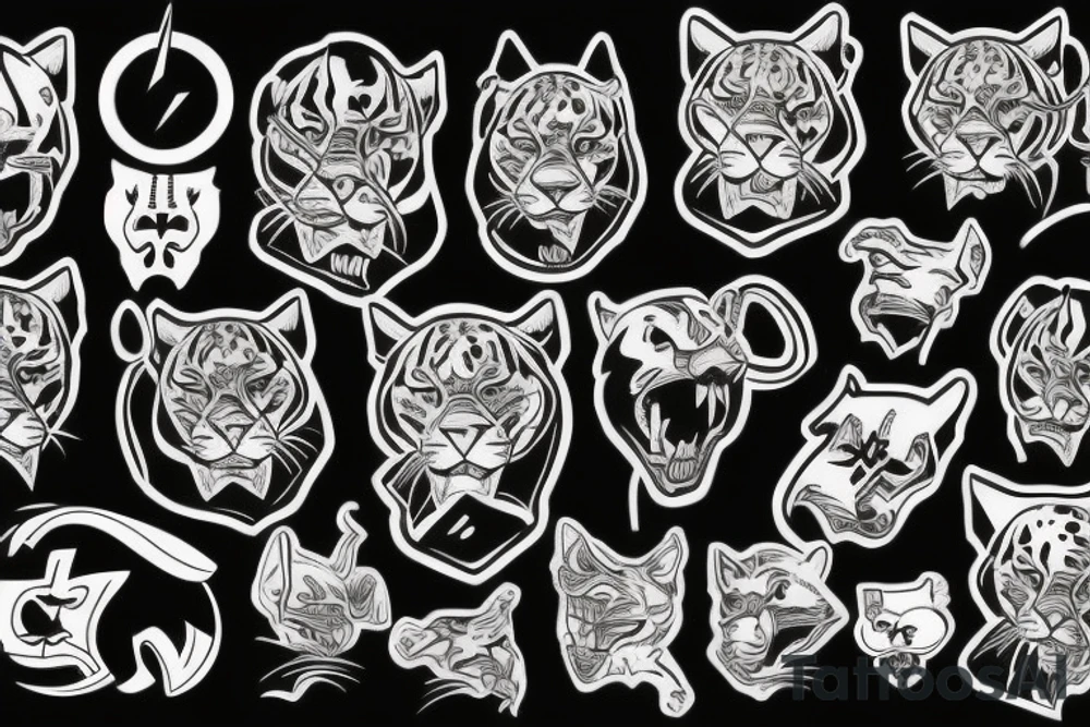 Panther tattoo idea