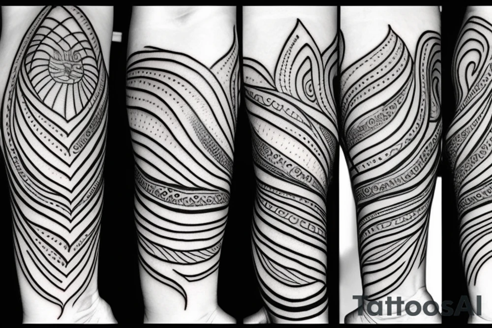 Shiva small tatto only with lines tattoo idea