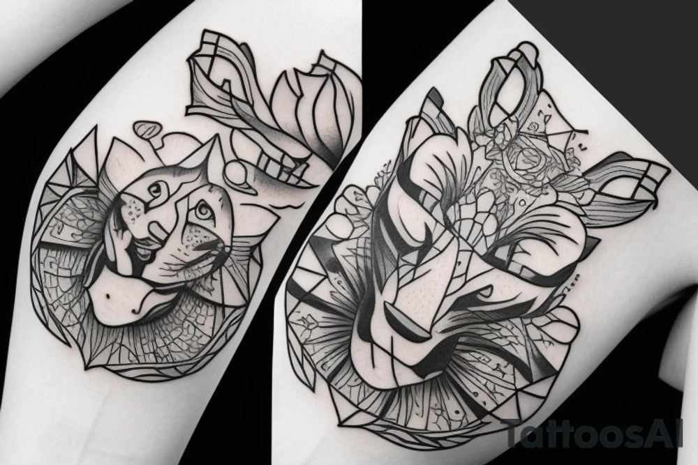 Leo tattoo tattoo idea