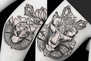 Leo tattoo tattoo idea