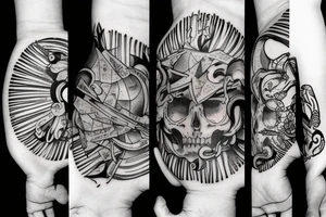 Love the hand that fate deals you and play it as your own, for what could be more fitting? tattoo idea