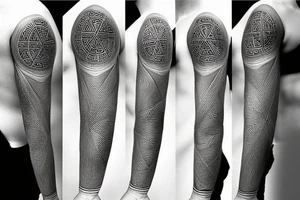 sacred geometry tattoo idea