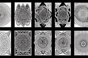sacred geometry tattoo idea