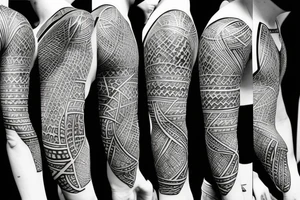 cracked water pitcher tattoo idea