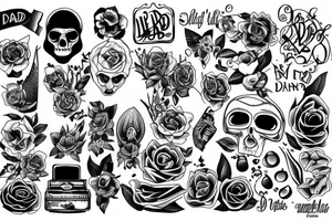 my dad tattoo idea