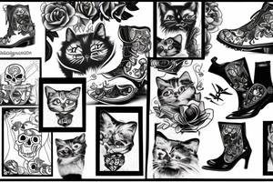 death for puss in boots tattoo idea