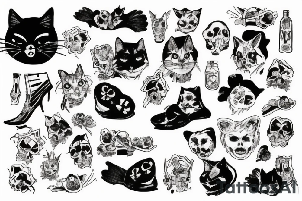 death for puss in boots tattoo idea