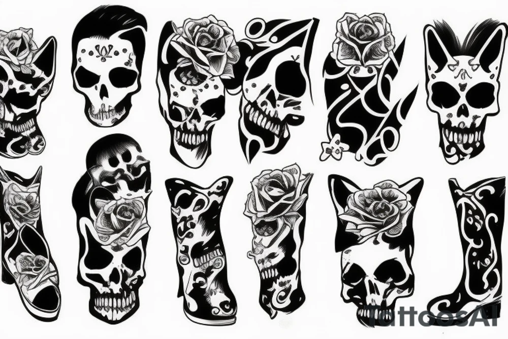 death from puss in boots tattoo idea