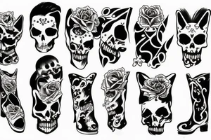 death from puss in boots tattoo idea