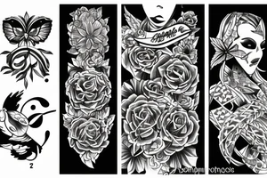 attentionné, aimant, sérieux tattoo idea