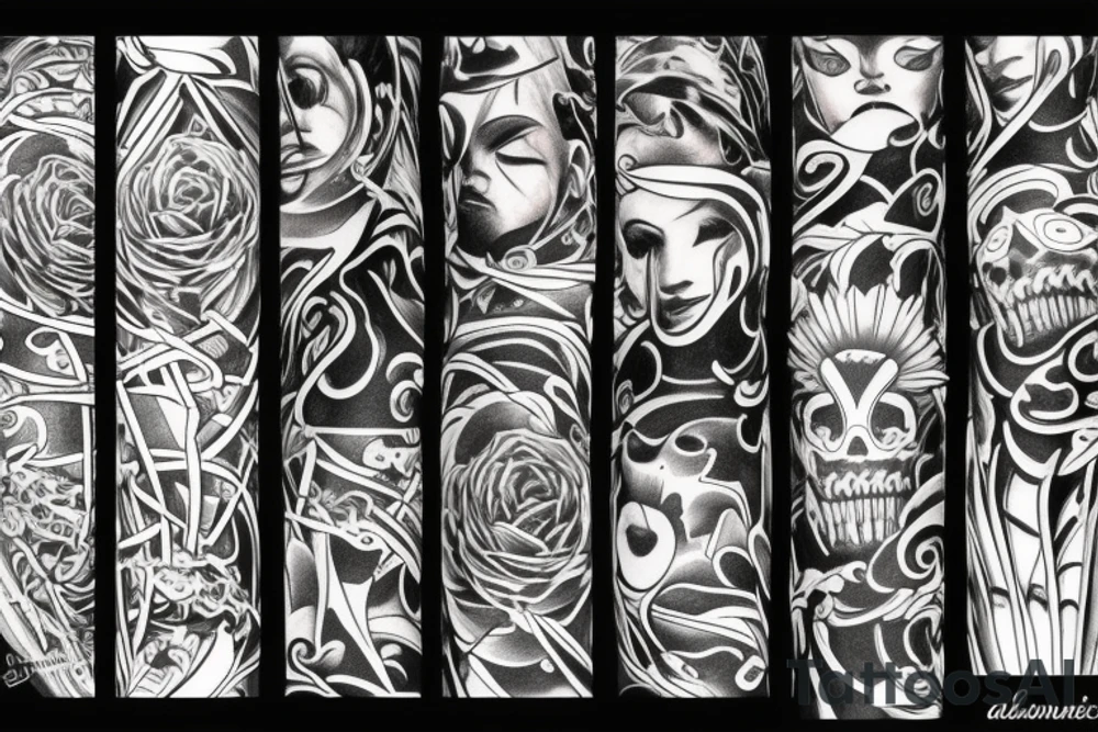 attentionné, aimant, sérieux tattoo idea