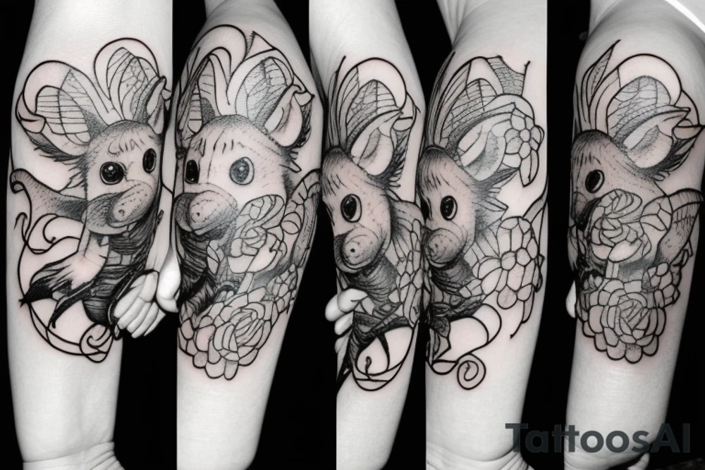 Transgender rat tattoo idea