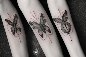 Moth tattoo idea