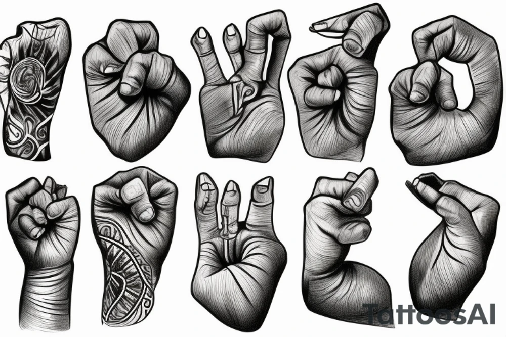 a lung clenched in a fist tattoo idea