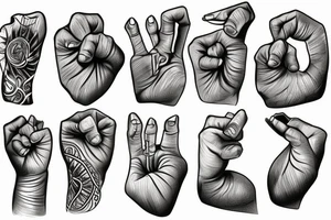 a lung clenched in a fist tattoo idea