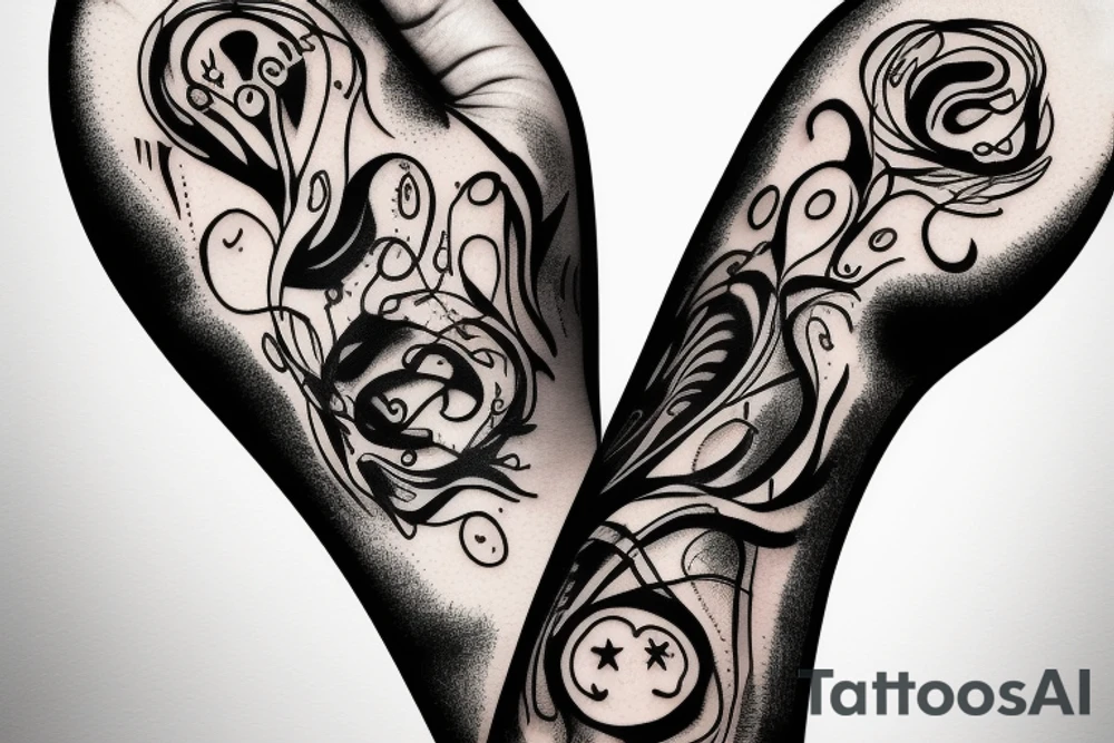 a lung in a fist tattoo idea