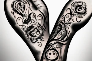 a lung in a fist tattoo idea