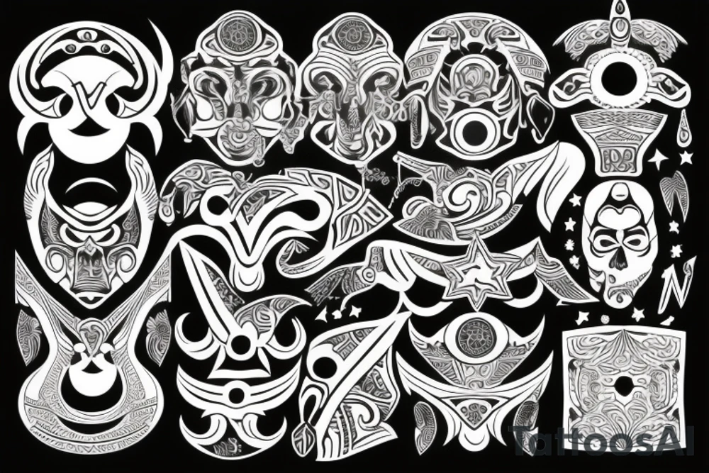 starożytna Grecja tattoo idea