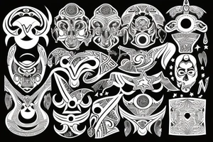 starożytna Grecja tattoo idea