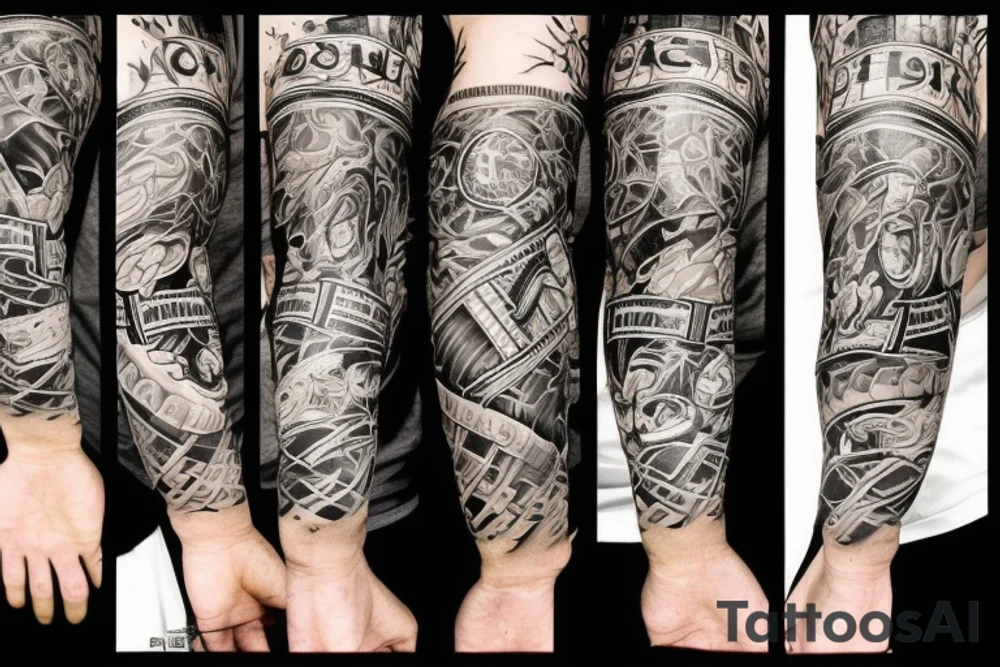 Football tattoo idea