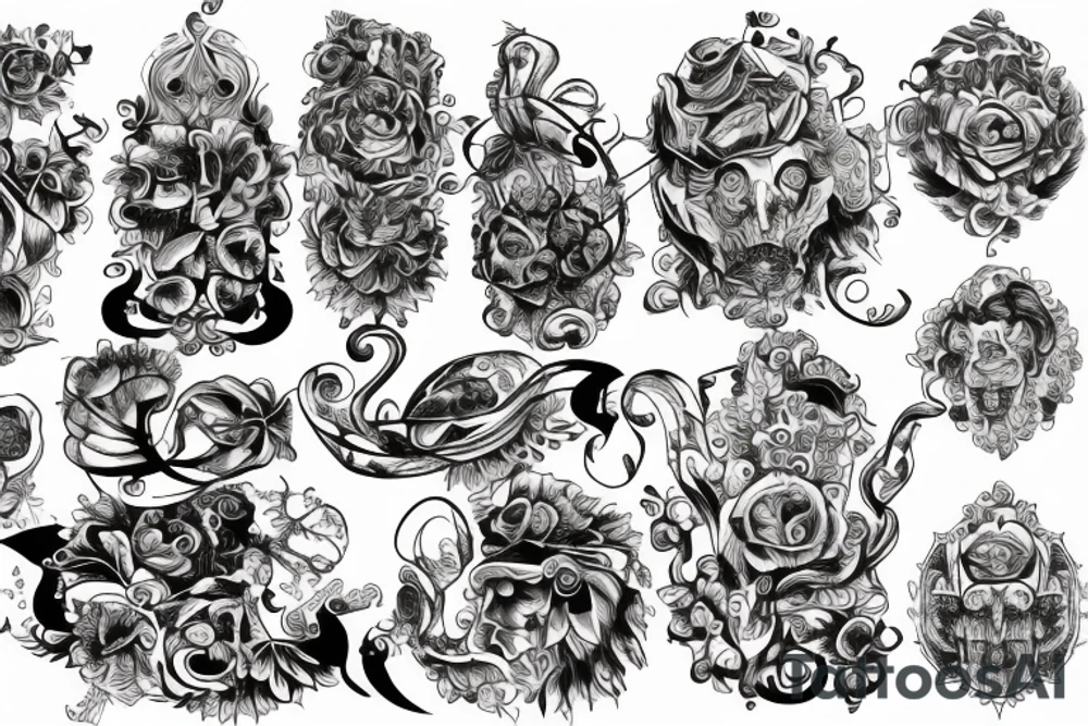 Perugia city tattoo idea