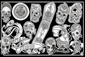Perugia city tattoo idea