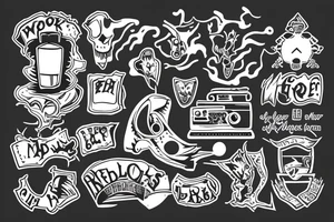 Working developer on the hell tattoo idea