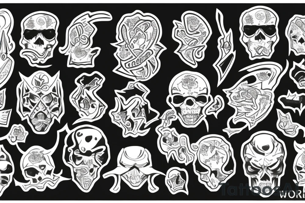 Working developer on the hell tattoo idea