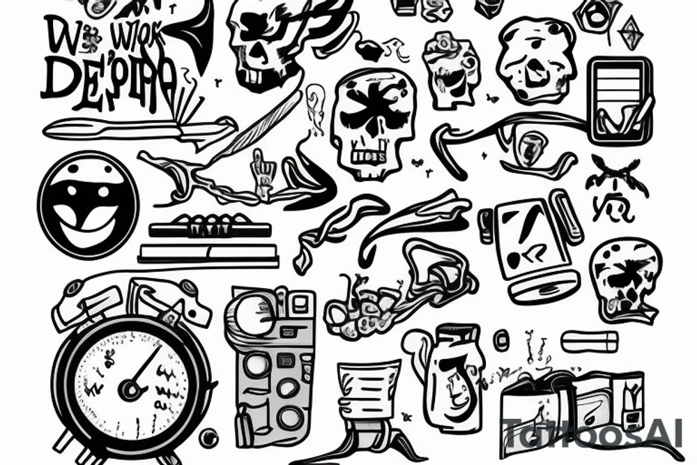 Working developer in the hell tattoo idea