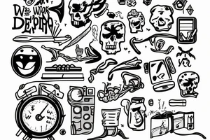 Working developer in the hell tattoo idea