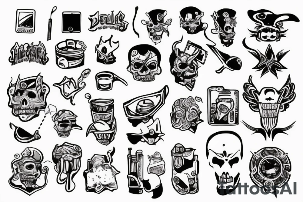 Working developer in the hell tattoo idea