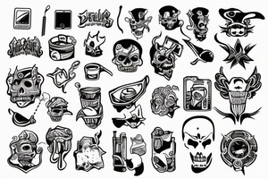 Working developer in the hell tattoo idea