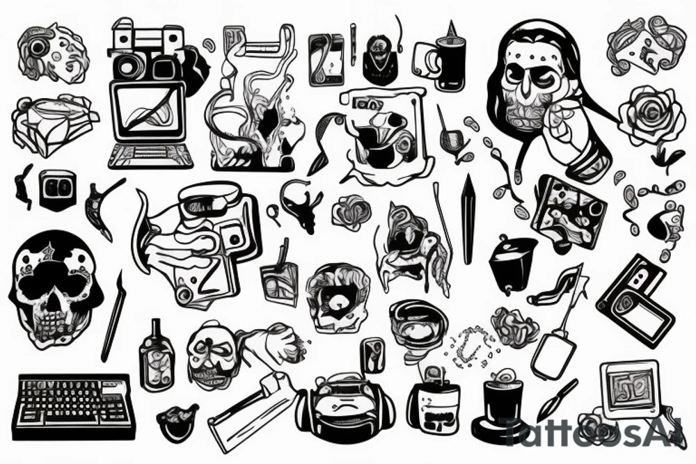 Working developer in the hell tattoo idea