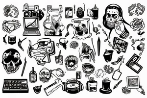 Working developer in the hell tattoo idea
