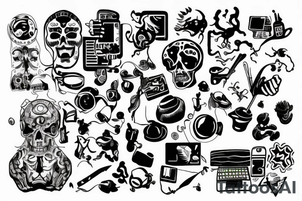 Working developer in the hell tattoo idea