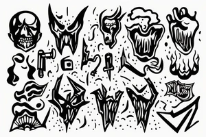 Working developer in the hell tattoo idea