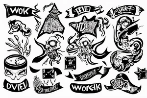 Working developer in the hell tattoo idea