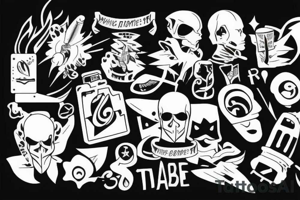 Working developer on the table tattoo idea
