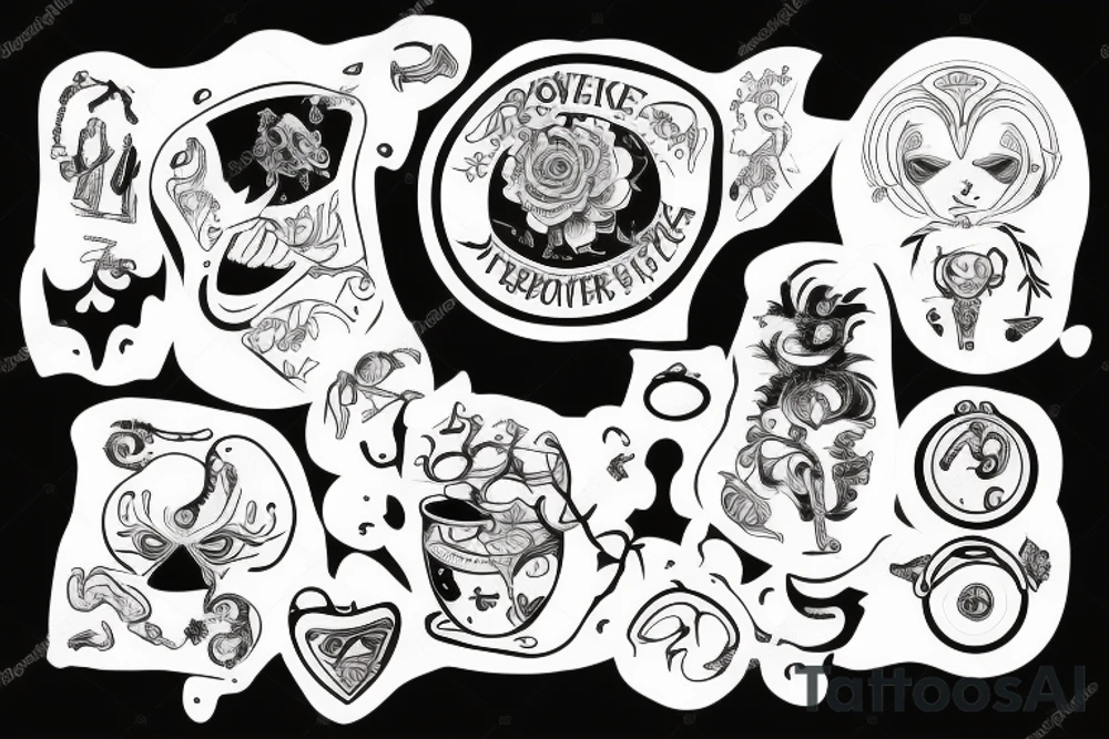 Working developer on the table tattoo idea