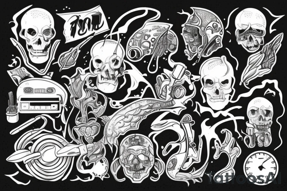 Working developer on the table tattoo idea