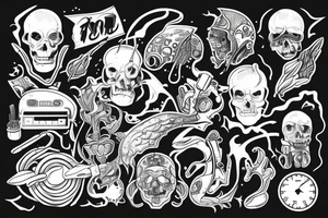 Working developer on the table tattoo idea