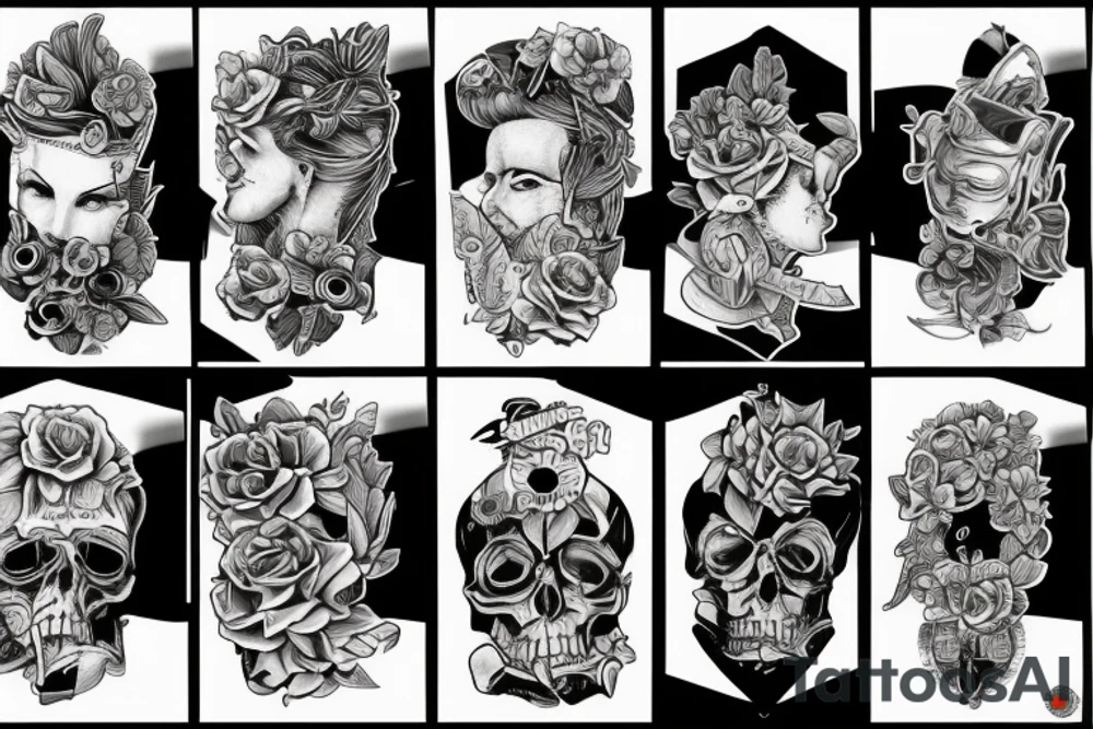 Working developer on the table tattoo idea