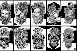Working developer on the table tattoo idea