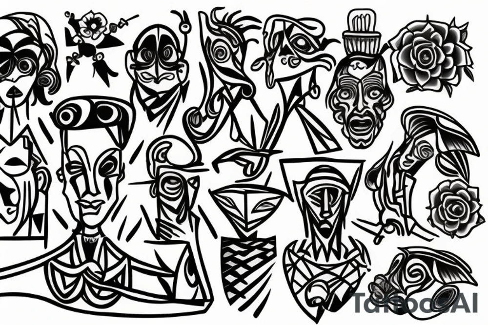 Developer working wit react js tattoo idea