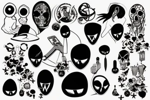 Hacker tattoo idea